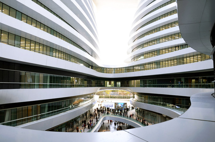 ТРК Galaxy Soho от Zaha Hadid ТРК Galaxy Soho от Zaha Hadid