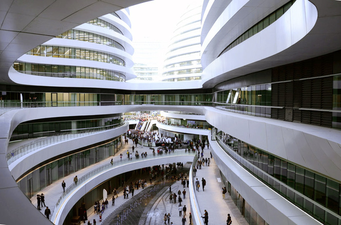 ТРК Galaxy Soho от Zaha Hadid ТРК Galaxy Soho от Zaha Hadid