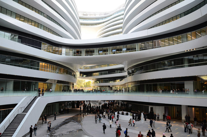 ТРК Galaxy Soho от Zaha Hadid ТРК Galaxy Soho от Zaha Hadid