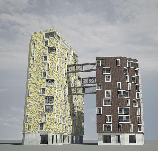 Многофукциональный комплекс в 1-м Тружениковом пер., вл. 12