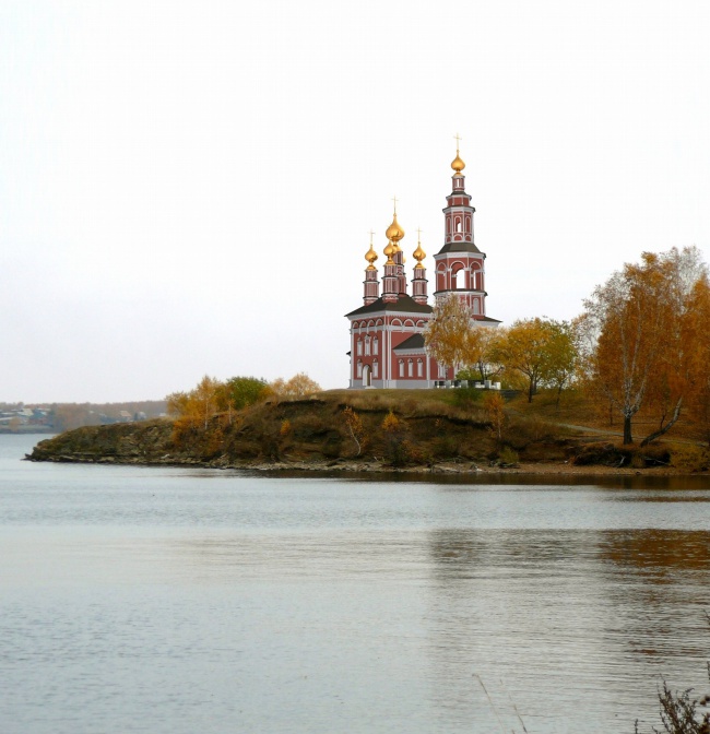 Православный храм в Озерске Православный храм в Озерске