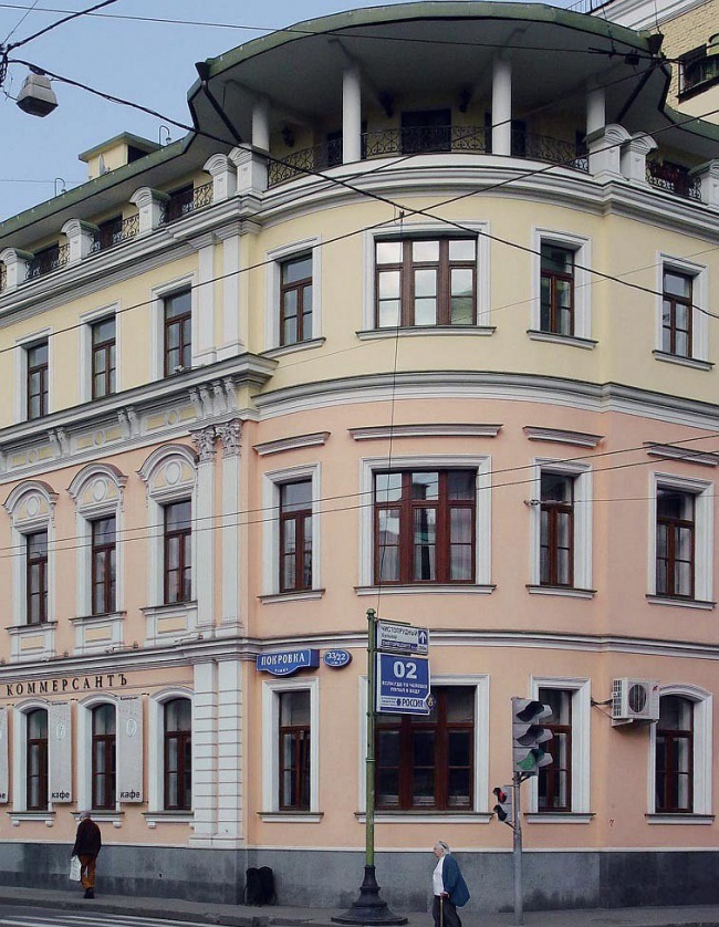 Реконструкция административного здания на Покровке